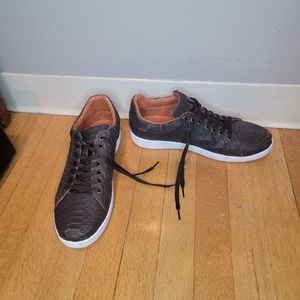 Leather Python Cowboy Shoes Alfa Western